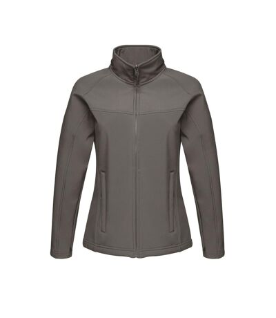 Regatta Ladies Uproar Softshell Wind Resistant Jacket (Seal Grey) - UTRG1491