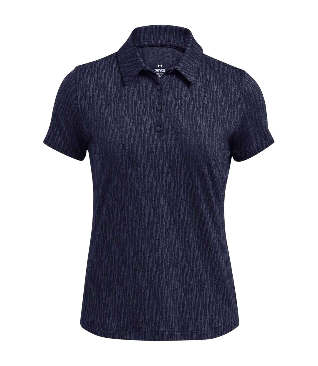 Womens/ladies Playoff 3.0 Jacquard Polo Shirt Blue Under Armour-2