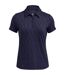 Womens/ladies Playoff 3.0 Jacquard Polo Shirt Blue Under Armour-2