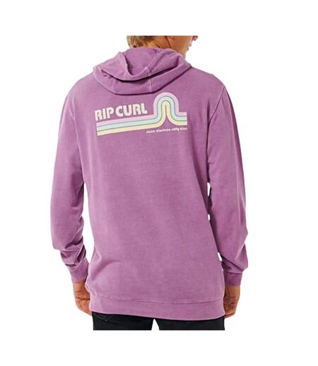 Sweat à capuche violet homme rip curl surf revival