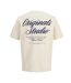 T-Shirt beige homme jack & jones norrebro-2