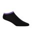 Pack of 7  Mens ketola liner socks  black/multicoloured Bench