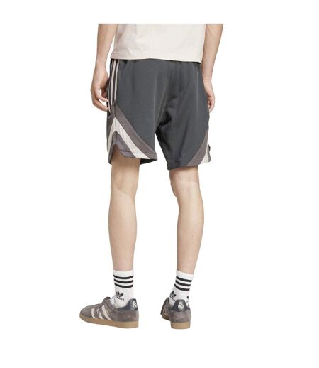 Short Motif/style Real Madrid Cf Homme Gris Foncé Adidas