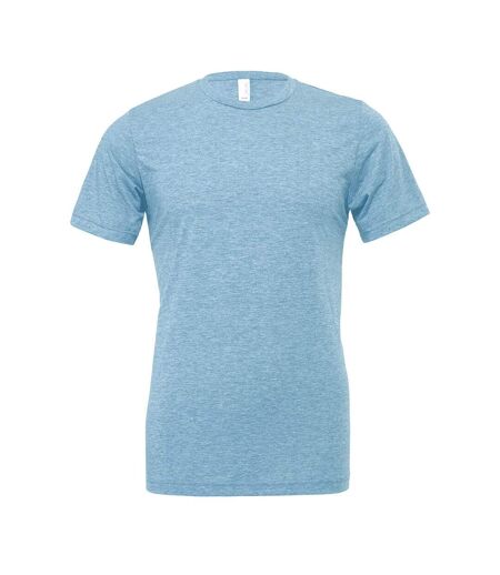 Unisex Adults Triblend Crew Neck T Shirt Denim Bella Canvas