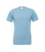 Unisex Adults Triblend Crew Neck T Shirt Denim Bella Canvas-1
