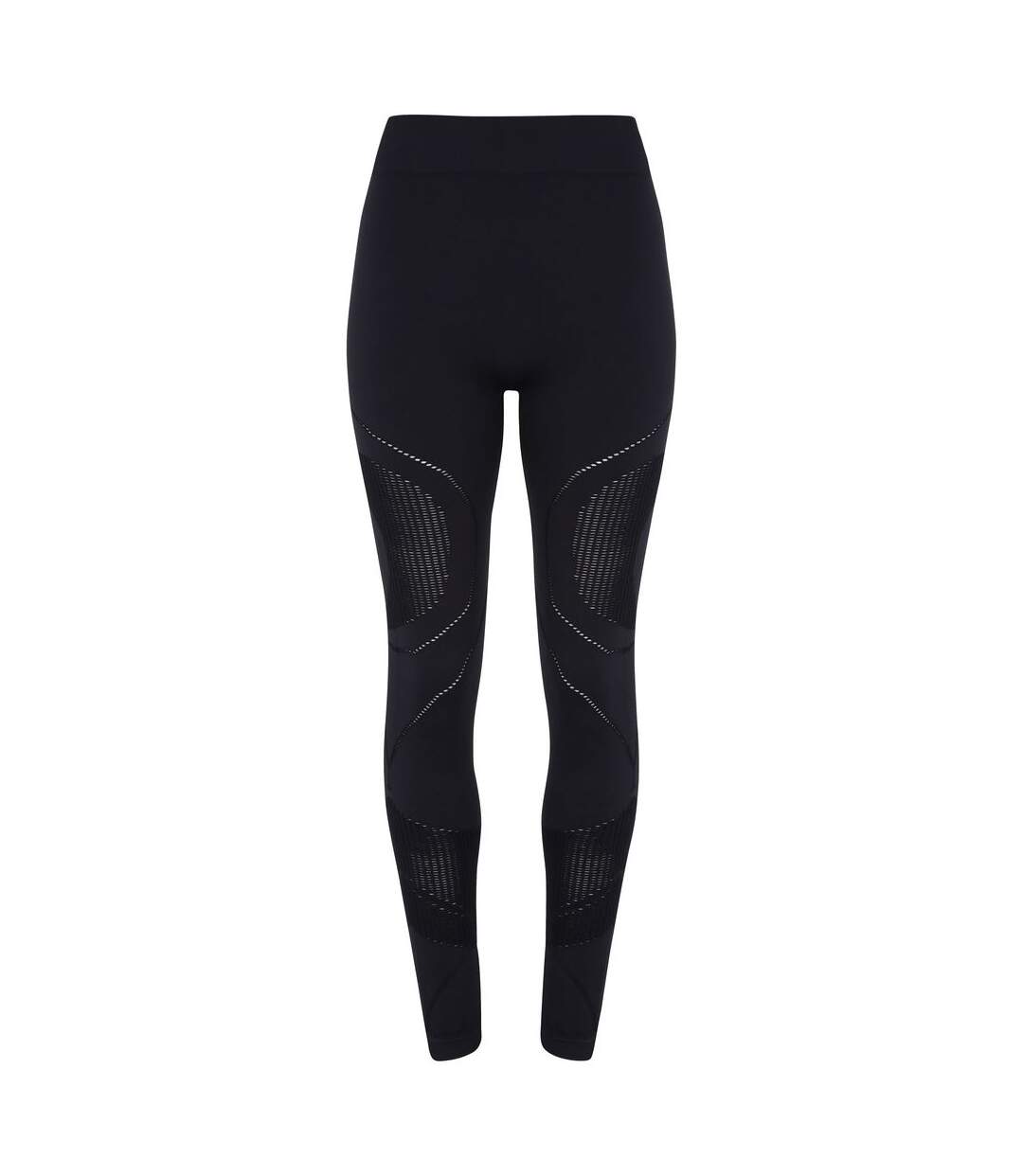 Legging pour femme multi-sports coupe 3D sans coutures - TR207 - noir