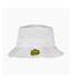 Flexfit Unisex Adult Cotton Bucket Hat (White) - UTRW8926