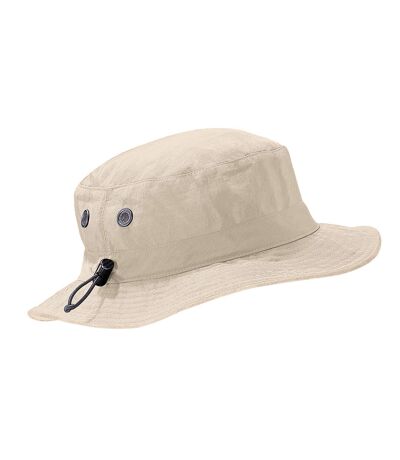 Beechfield Summer Cargo Bucket Hat / Headwear (UPF50 Protection) (Stone)