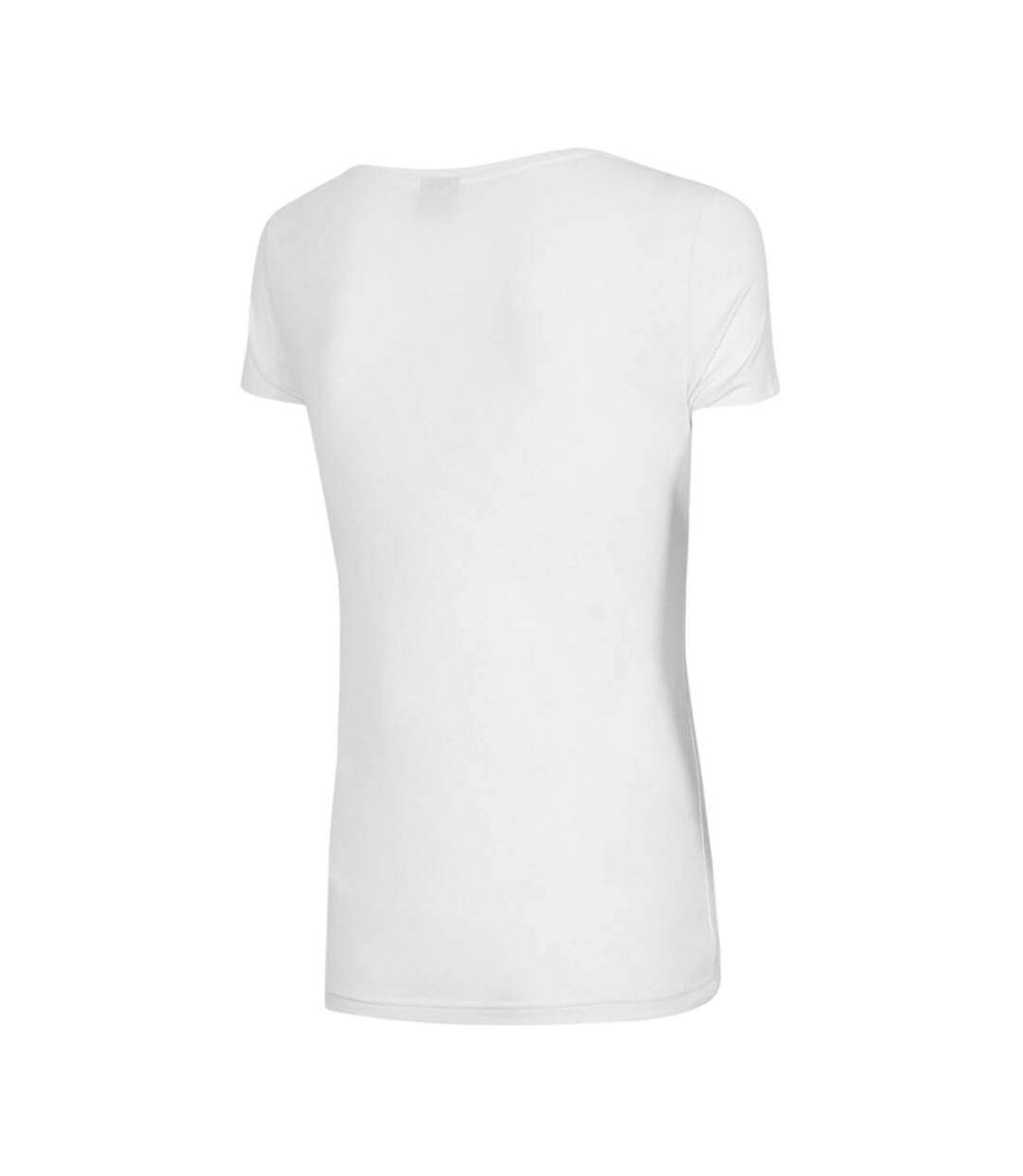 T-shirt H4l22-tsd353 Femme Blanc 4F-3