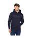 Sweat À Capuche Haromere Homme Bleu Marine Crosshatch-2