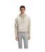 Mens Cotton Regular Long-sleeved Pullover Hoodie Beige Boss-4
