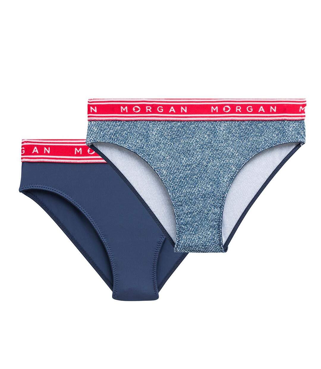 Lot de 2 slips marine/navy Jess-1