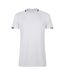 Classicot-shirt de football homme blanc/noir SOLS-1