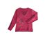 Tunique AXONE DUPLEX2F fuchsia : l'élégance du contraste rayé marine-5