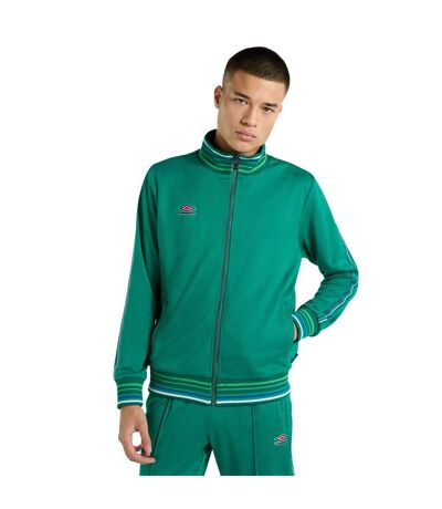 Mens monogram anthem jacket green Umbro