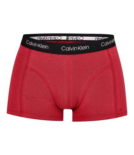 Lot De 2  Sous-vêtements Homme Bleu Marine Rouge Calvin Klein