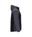 Unisex Adult Minsk Insulated Padded Jacket Lead Black Roly-4