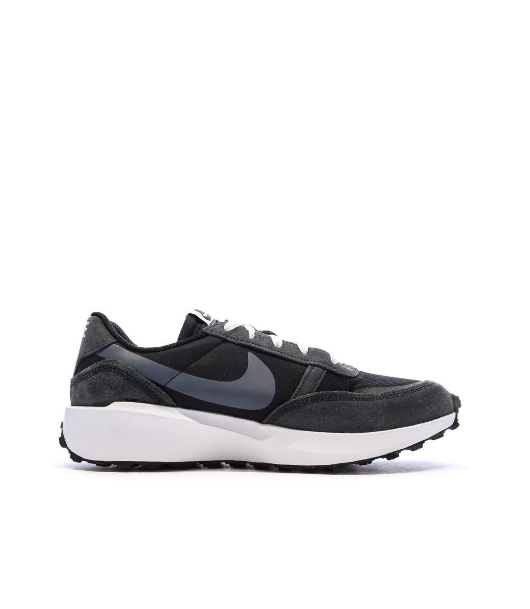 Baskets noir homme nike waffle-2