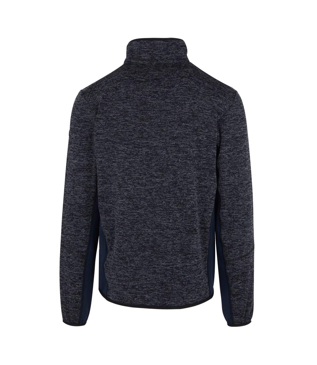 Mens Baslinn Marl Full Zip Fleece Jacket Navy Navy Regatta-2