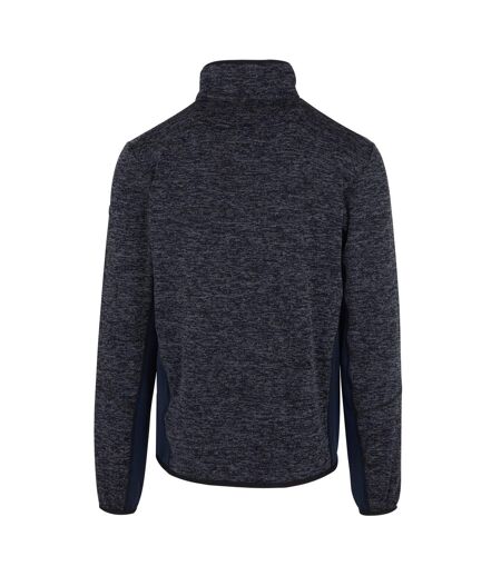 Mens Baslinn Marl Full Zip Fleece Jacket Navy Navy Regatta