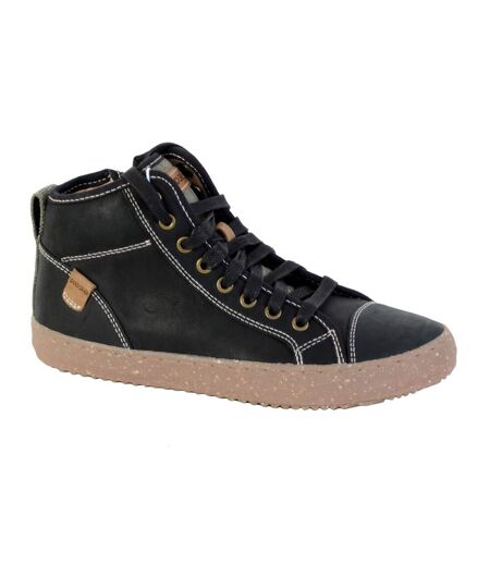 Basket Montante Geox Enfant Garçons J Alonisso B.G - WAX.LEA+CANV