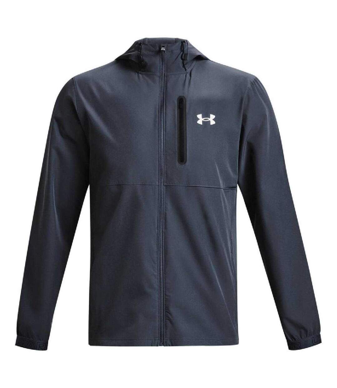Mens Lightweight Track Jacket Grey Under Armour-2
