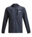 Mens Lightweight Track Jacket Grey Under Armour-2
