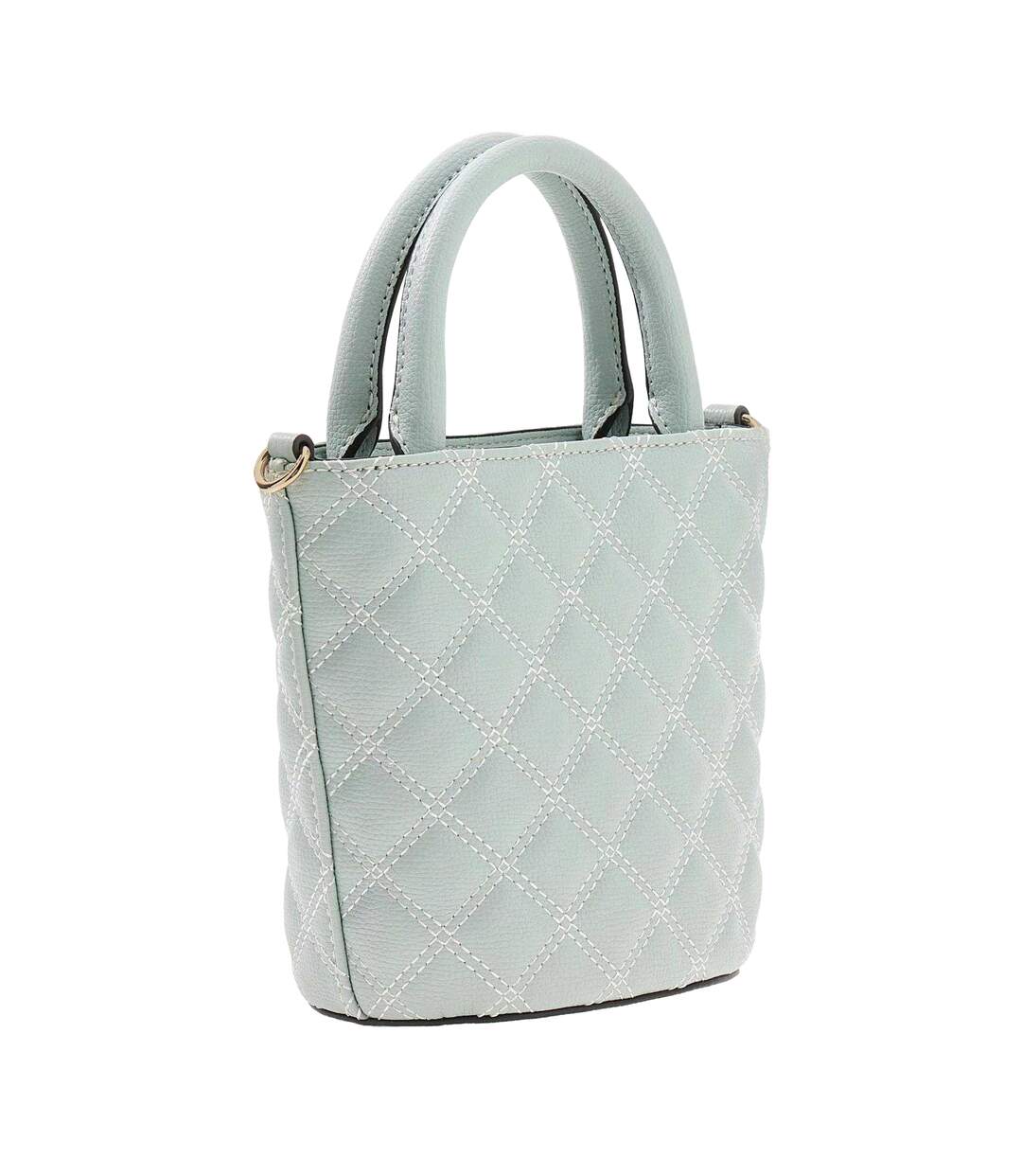 Sac Bandoulière Motif/style Matelassé Giully Femme Taille Unique Turquoise Pâle Guess-2