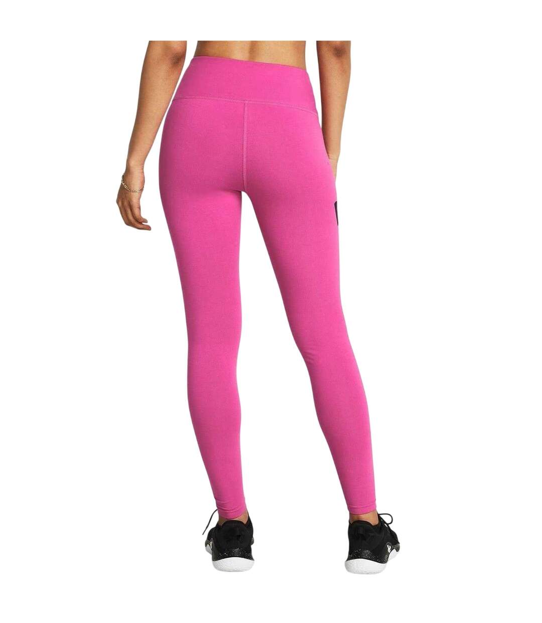 Legging Campus Femme Rose Noir Under Armour-3