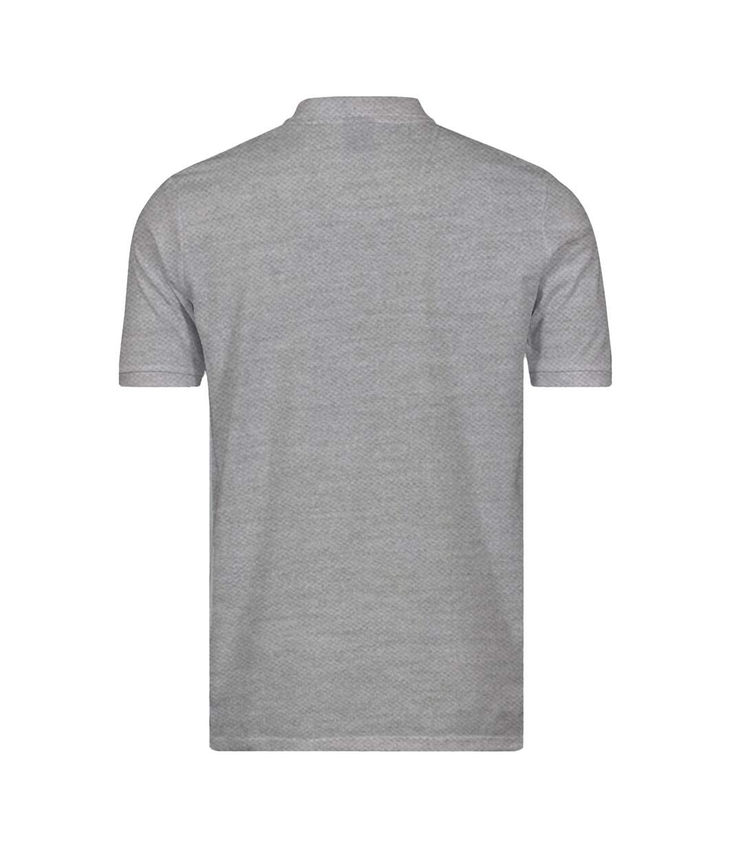 B&C Mens Heavymill Short Sleeve Cotton Polo Shirt (Heather Grey)