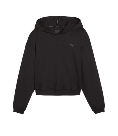 Sweat noir femme puma studio - l