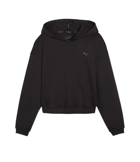 Sweat noir femme puma studio - l