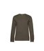 Sweat À Col Ras-du-cou Queen Womens/ladies Kaki B&C-1