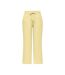 Pantalon fluide jaune femme jdy phantom-1