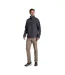 Mens Steeple Half Zip Fleece Dark Iron Craghoppers-1