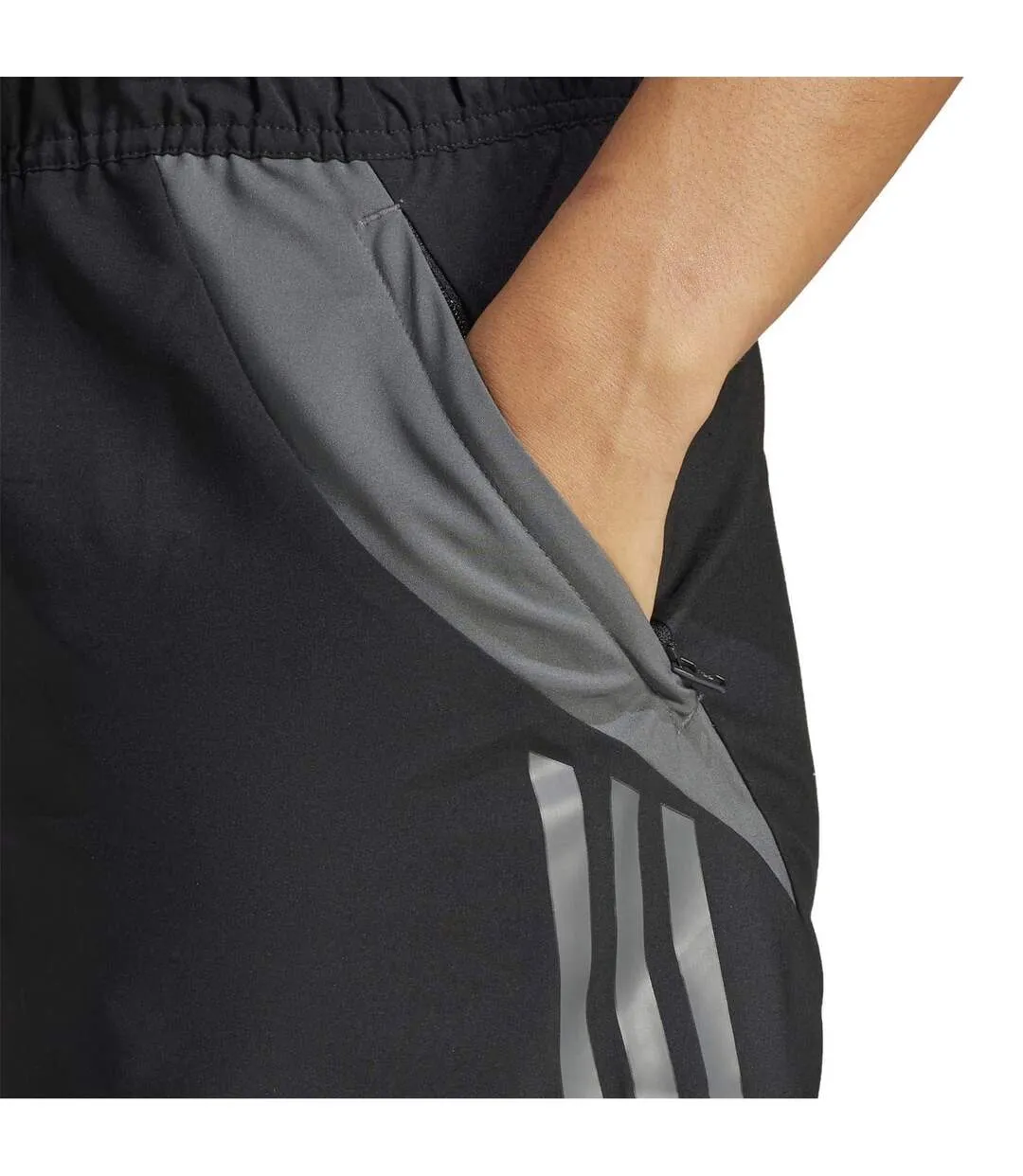 Short De Foot Tiro Femme Noir Gris Foncé Adidas-4