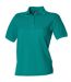 Henbury Womens/Ladies 65/35 Polo Shirt (Jade)