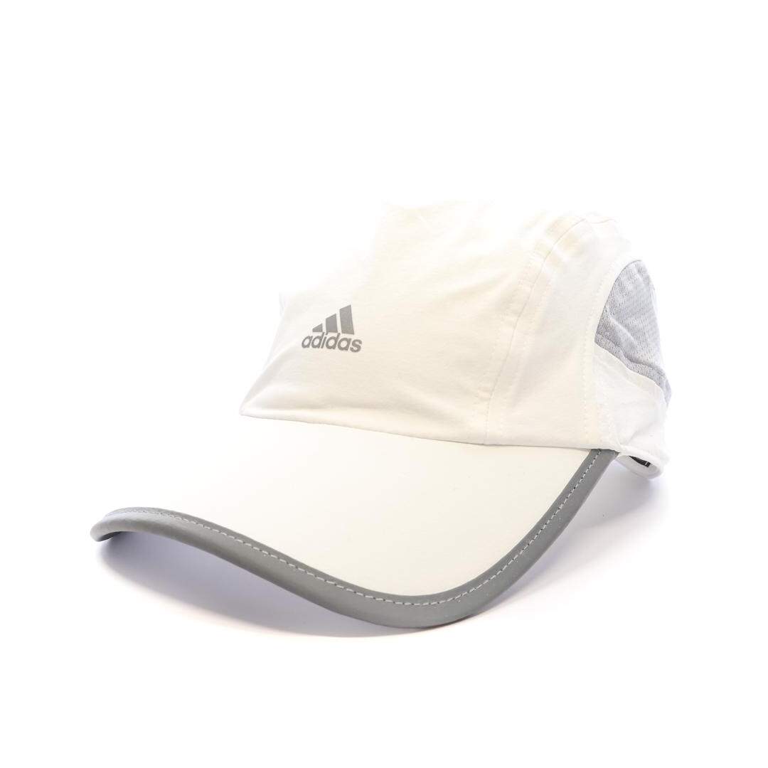 Casquette Blanc/Gris Homme Adidas Run 4p - OSFM-1