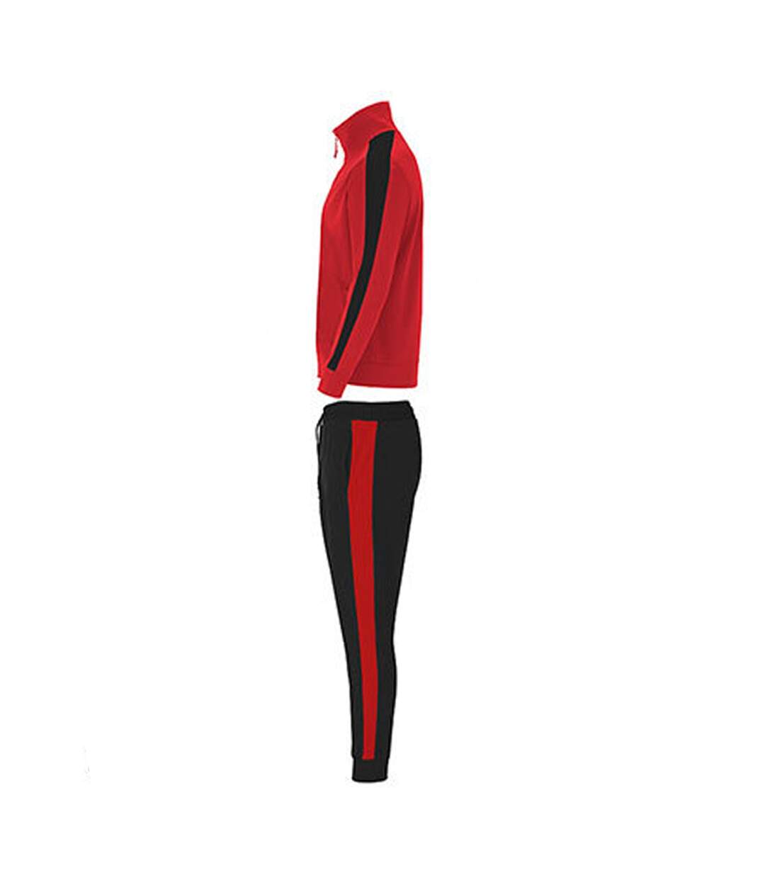 Ensemble De Survêtement Creta Adulte Rouge Noir Roly Sport-2