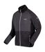 Regatta Mens Coladane IV Full Zip Fleece Jacket (Black/Dark Grey) - UTRG8311