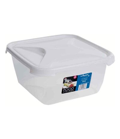 Wham - Boîte de stockage des aliments (Blanc) (2 L) - UTST4066