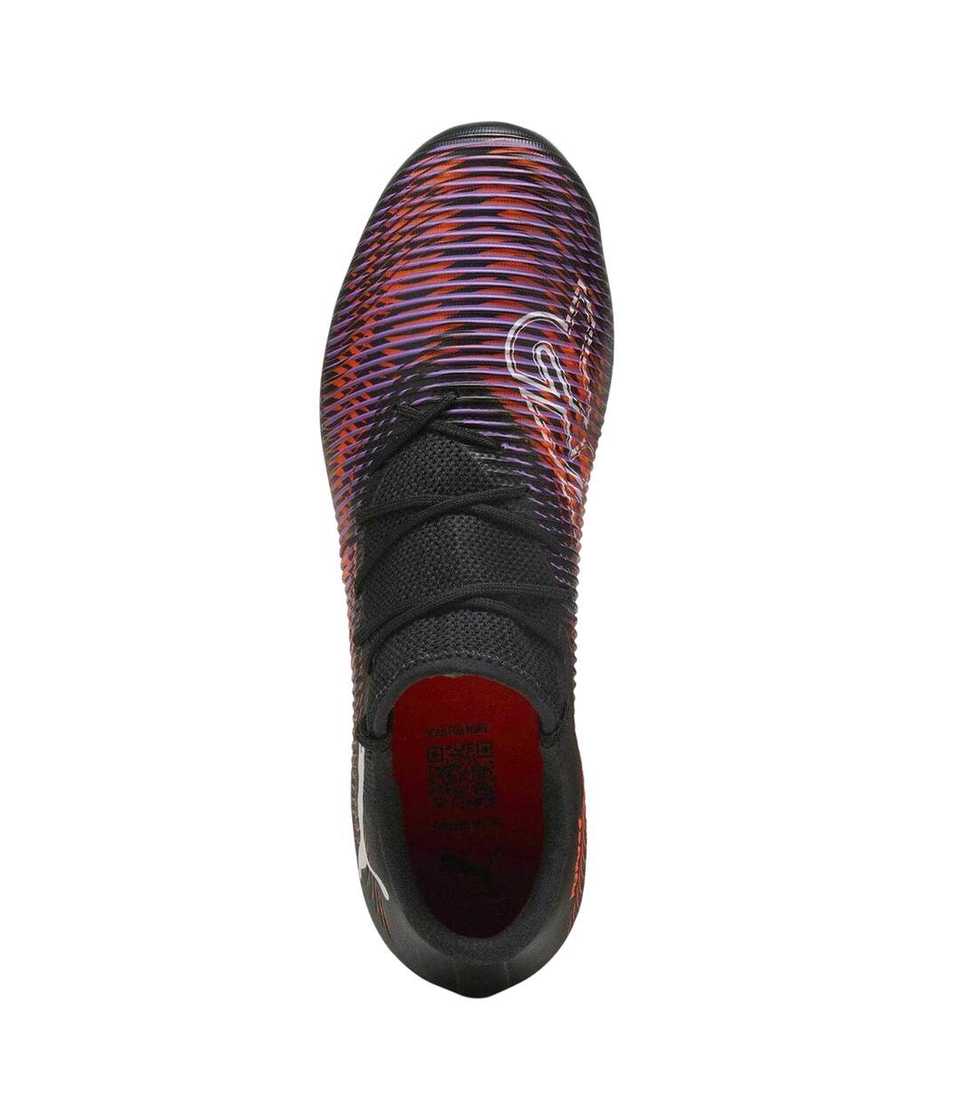 Mens Future 8 Match Firm Ground Football Boots  Black Puma-4