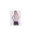 Womens Prague Lightweight Travel Fleece Dark Blue Animal-1