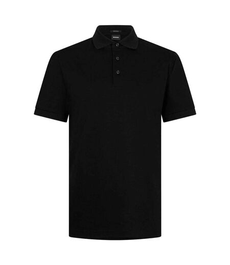 Polo Motif/style Uni Homme Noir Boss