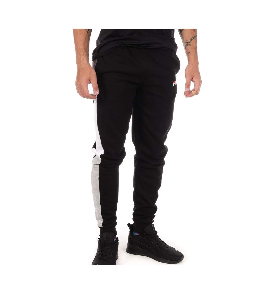 Jogging noir homme fila scott-1