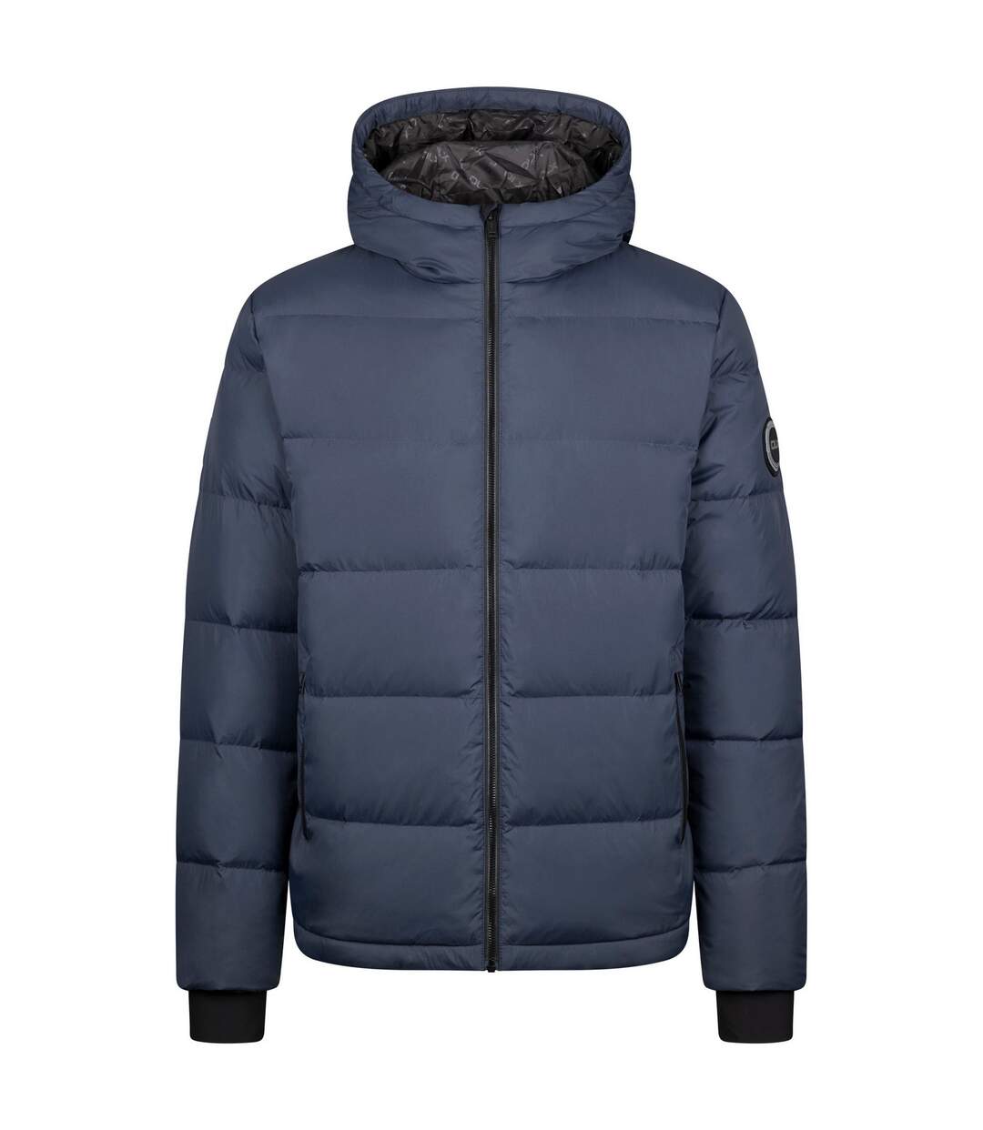 Mens Sergei Dlx Down Jacket Dark Flint Trespass-1