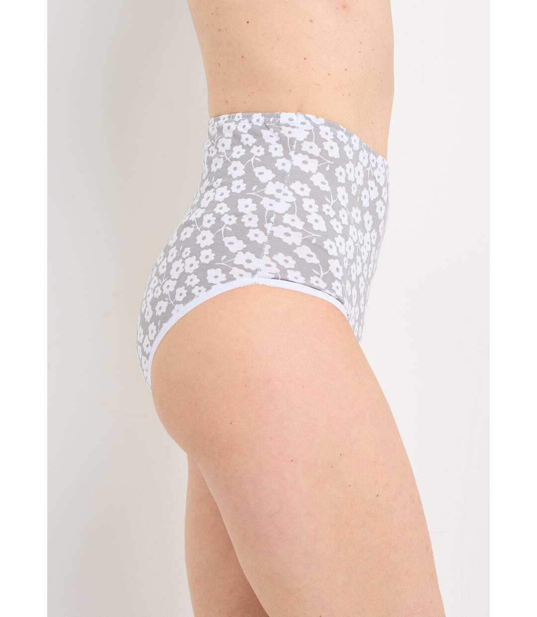 Culotte taille haute imprimée - lot de 4-3