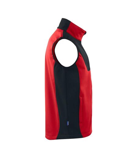 Mens Softshell Body Warmer Red Projob