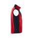 Mens Softshell Body Warmer Red Projob-4
