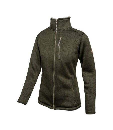 Veste Polaire Scandinavian Femme Olive Foncé Jack Pyke
